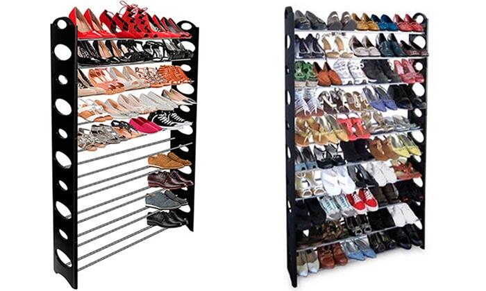 Shoe Rack for 50 Pairs Shoe Organizer Furniture