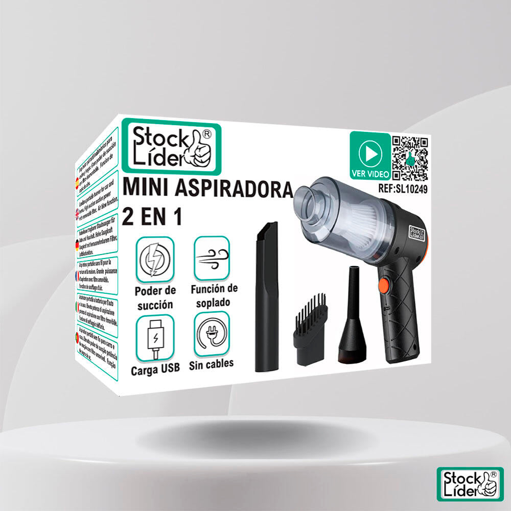2-in-1 Mini Vacuum Cleaner