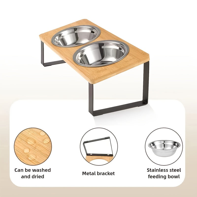 Elevator for dog and cat food 