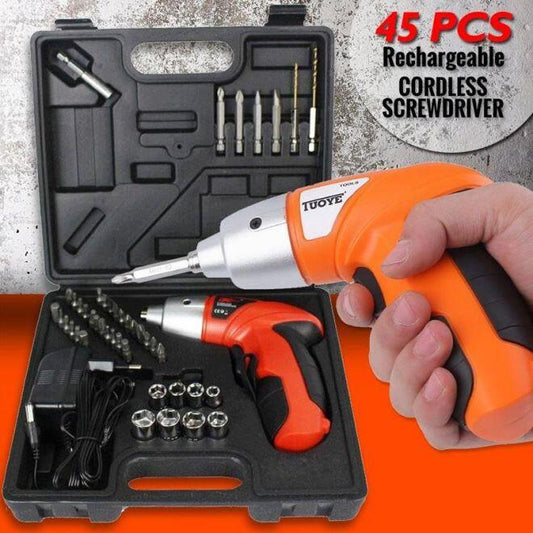 Kit destornillador electrico 45 pcs