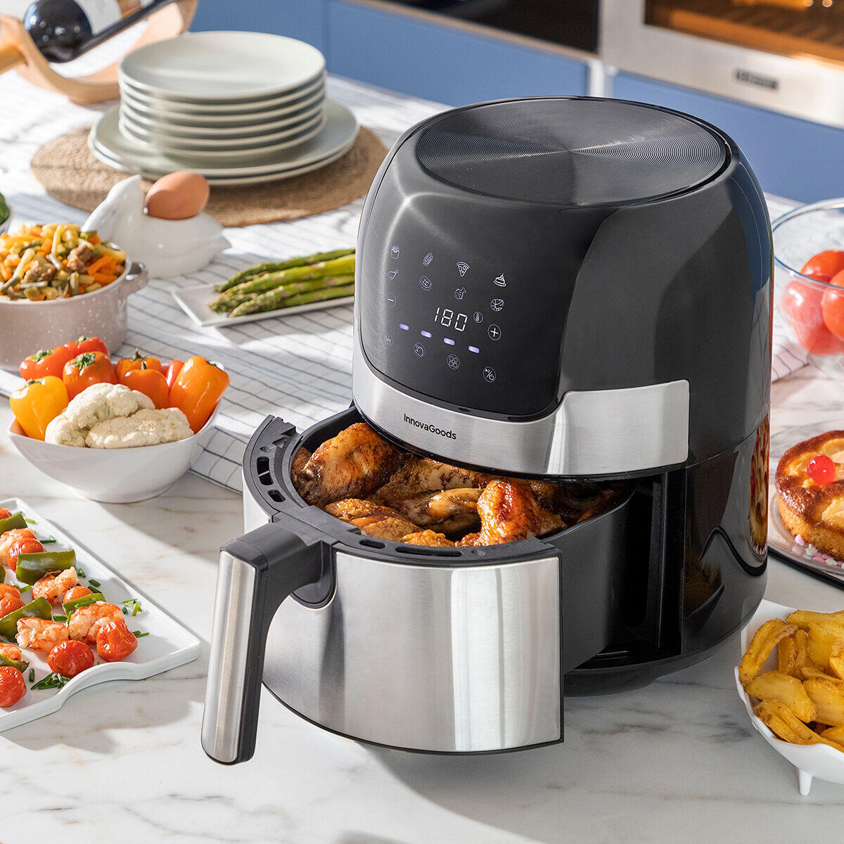 Freidora de Aire InnovaGoods Fryinn 3500