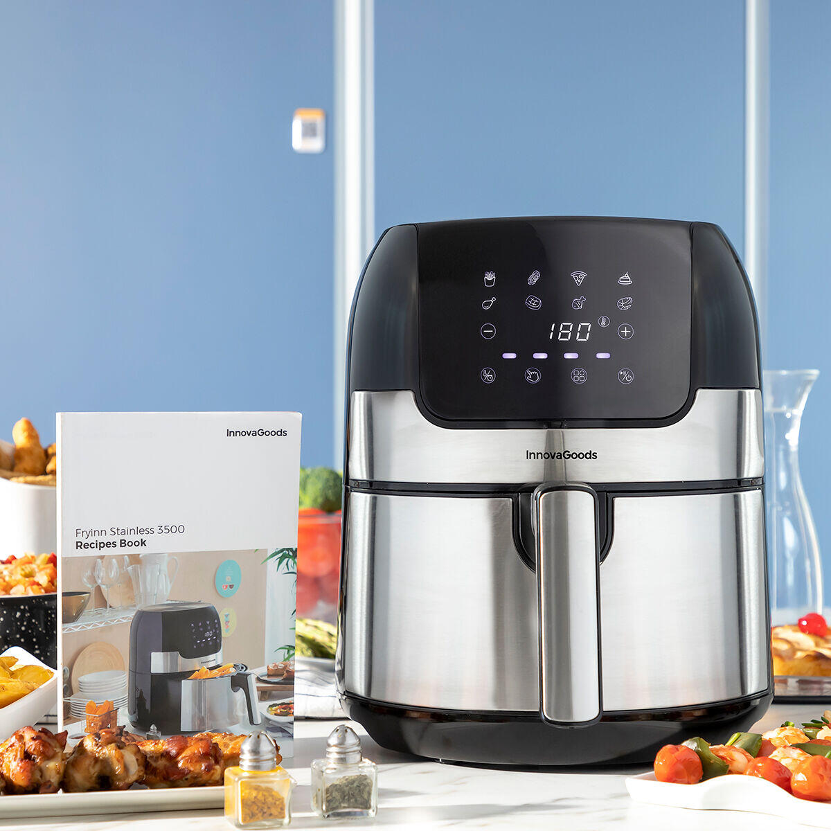Freidora de Aire InnovaGoods Fryinn 3500