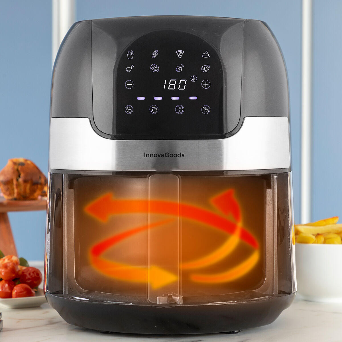 Freidora de Aire InnovaGoods Fryinn 3500