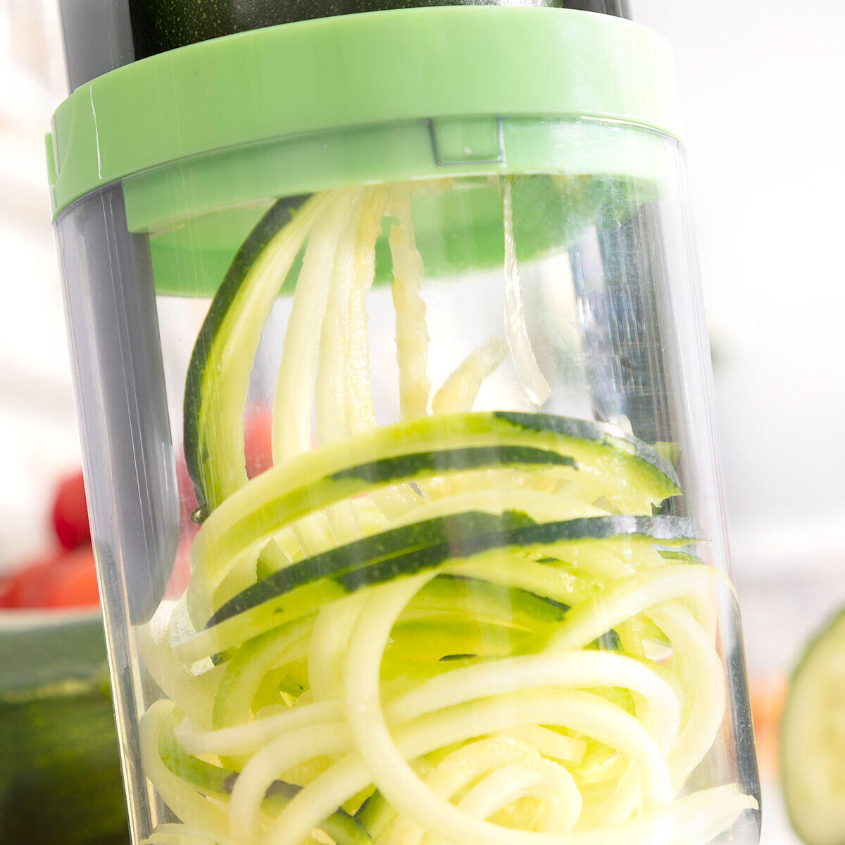 Cortador de Verduras en Espiral y Rallador